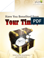 En Have You Benefited From Your Time