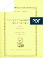 CHIESA - Tecnica Fondamentale Della Chitarra VOL 2 - Le Legature