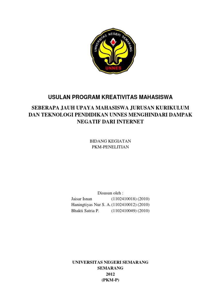 Proposal PKM P