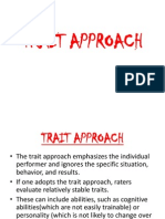 Trait Approach