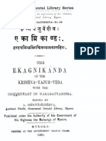 Ekagnikanda, With Haradatta's Commentary (Mysore, 1902)