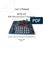 8085 Microprocessor Kit Description