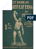 weightlifting by Arthur Saxon