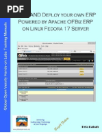 Build and Deploy Your Own ERP Powered by Apache OfBiz ERP on Fedora 17 Server v1.0