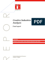 Economic Analysis - Creative Industries