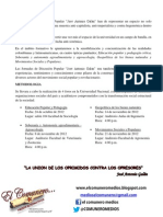 Soberanía y Autonomía Agroalimentaria y Agroecología, Geopolítica de Los Bienes Naturales y Movimientos Sociales y Populares