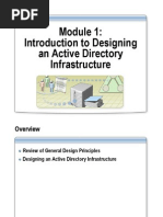 Introduction To Designing An Active Directory Infrastructure