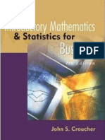 Introductory Mathematics and Statistics For Business 4e