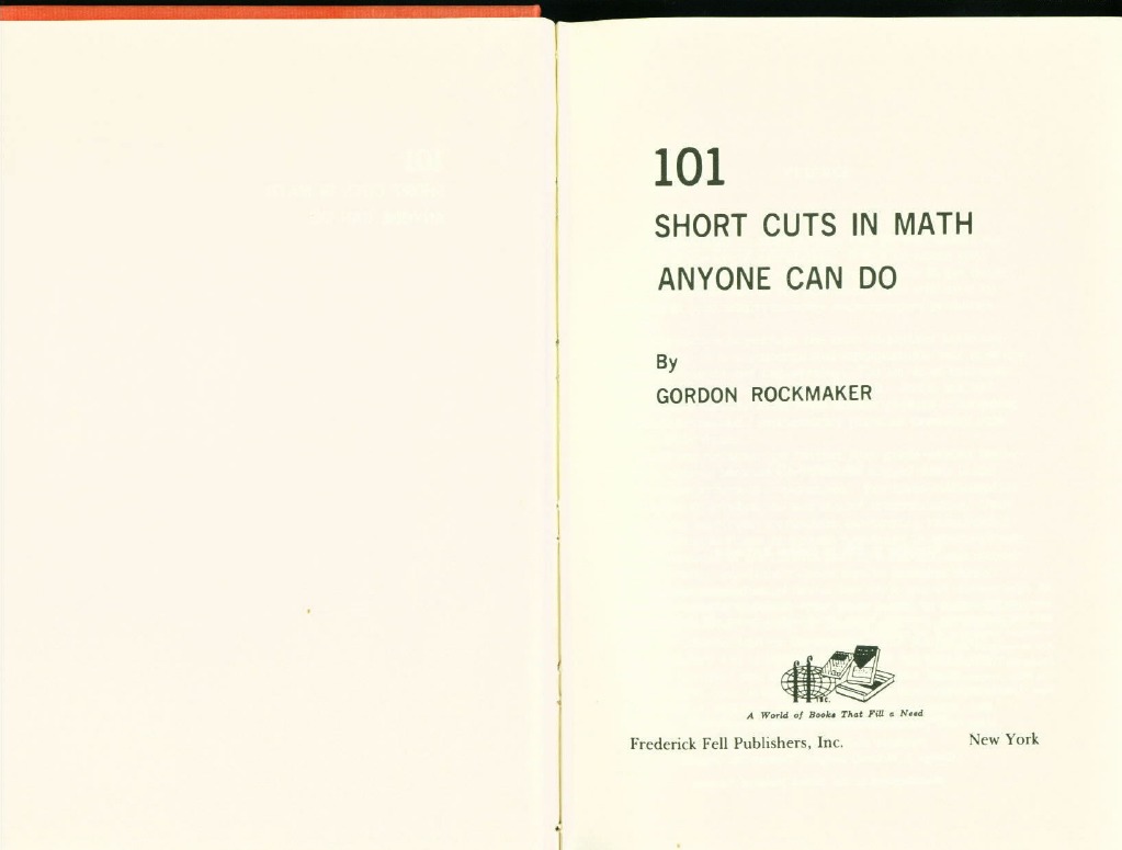 101 Shortcuts in Math | PDF