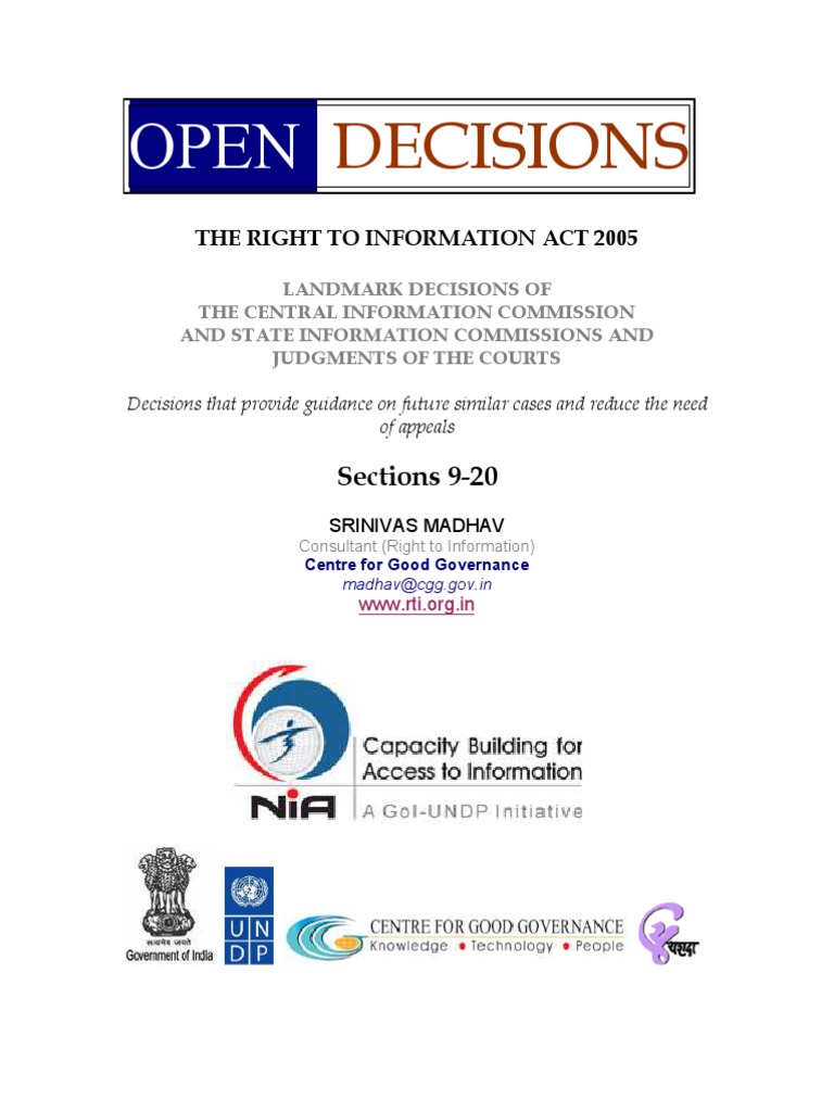 CIC Rulings on Personal Information Access | PDF | Discovery (Law ...
