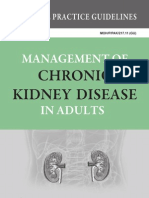 CPG - Management of Chronic Kidney Disease in Adults