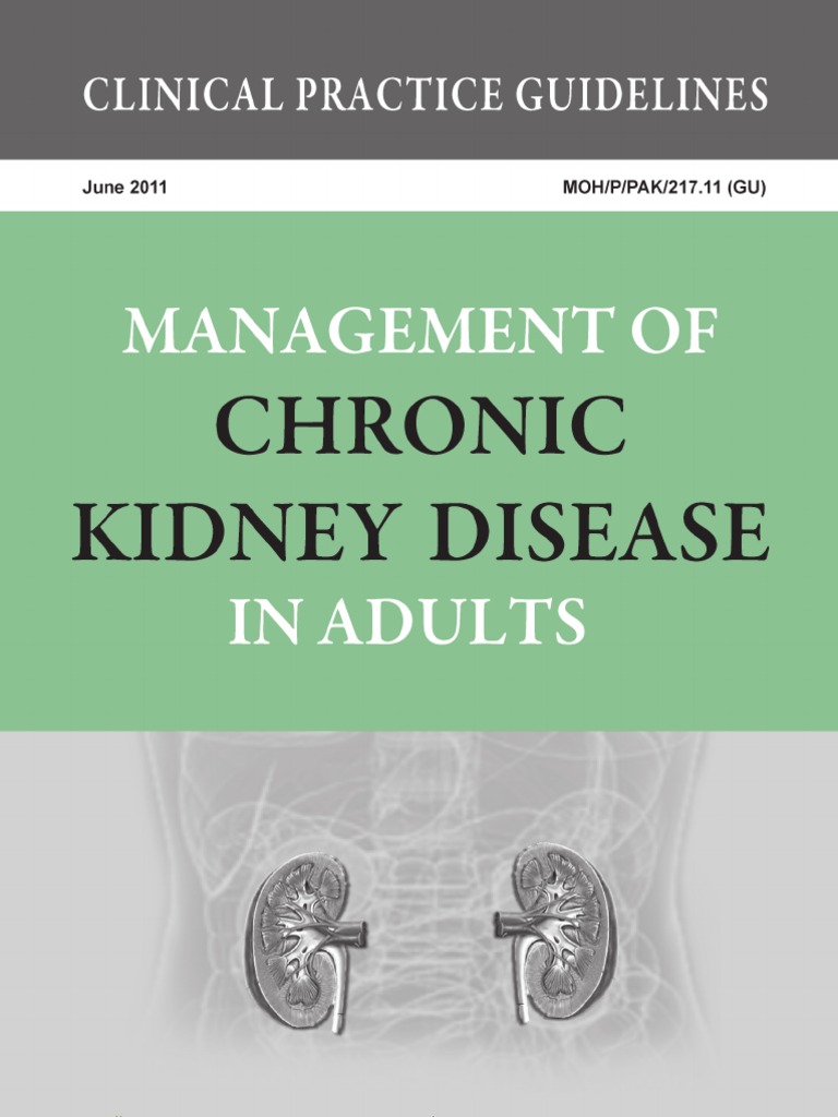 CPG - Management of Chronic Kidney Disease in Adults | PDF