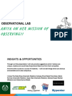 Observational Lab - Presentation