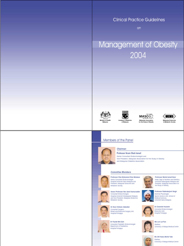 Management of Obesity | PDF | Obesity | Body Mass Index
