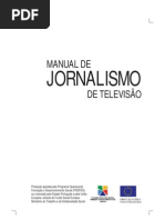 Manual de jornalismo de Televisão