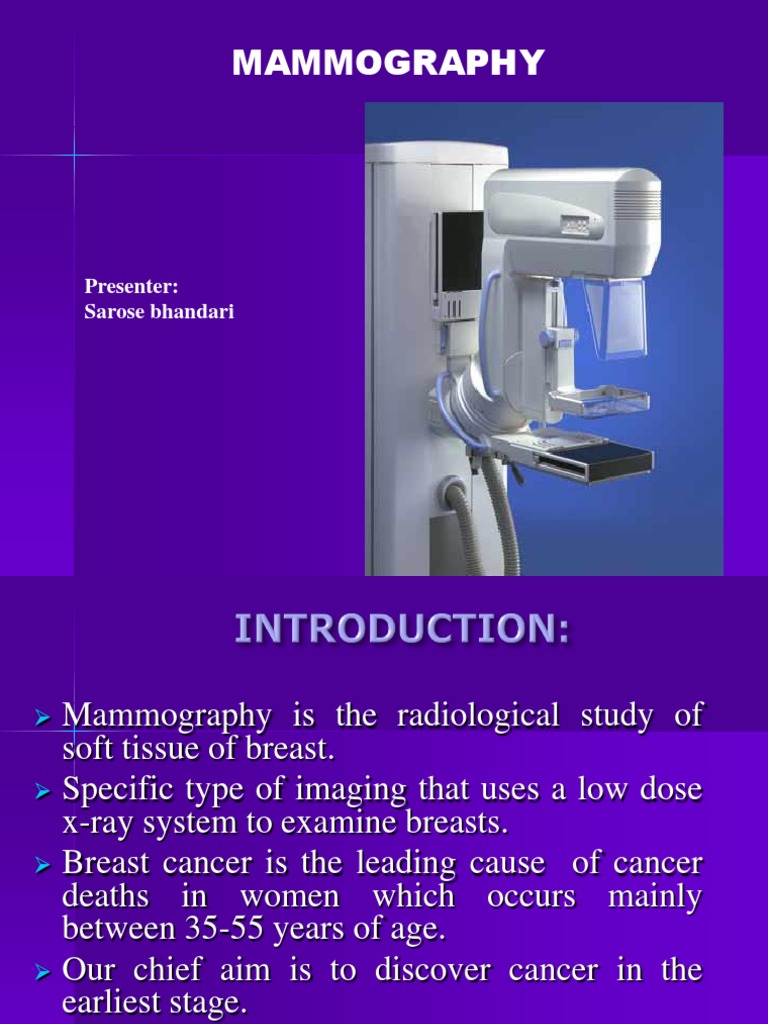 Overview of Mammography Techniques | PDF | Mammography | Breast Cancer