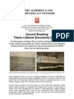 Titanic Pre Sale 24-11-12 Clarke Lifeboats