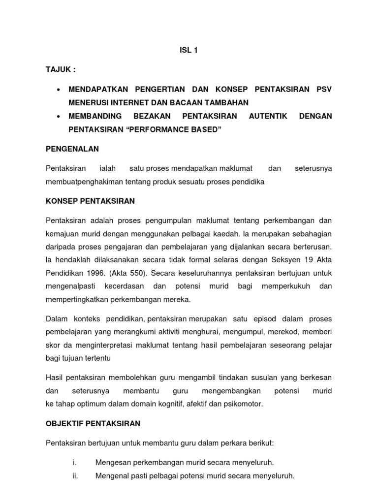Isl 1 | PDF