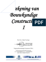 PDF-syllabus Berekening Van Bouwkundige Constructies I