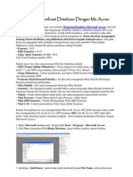 Tutorial Membuat Database Dengan Ms Acces