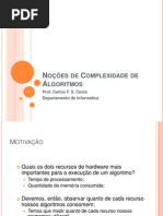 03 - Noções de Complexidade de Algoritmos
