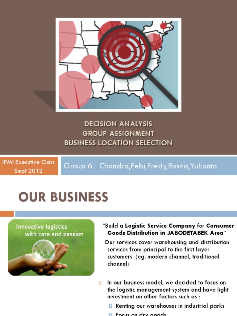 Logistic Location Analysis for JABODETABEK | PDF | Technology & Engineering