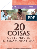 20 Coisas Que Eu Preciso Dizer À Minha Filha