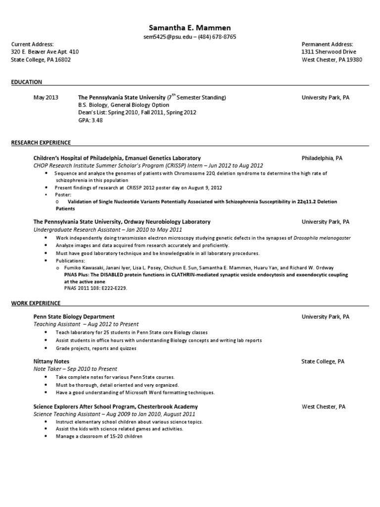 Resume 10.25.docx Pennsylvania State University