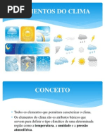 Slide - Cliamtologia