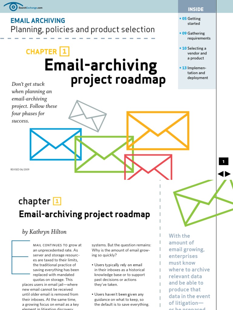 TT - Email-Archiving Ch1 REVISE4 | PDF | Email | Information Technology ...