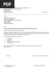 Contoh surat bagi meminjam alatan rekreasi , perkhemahan