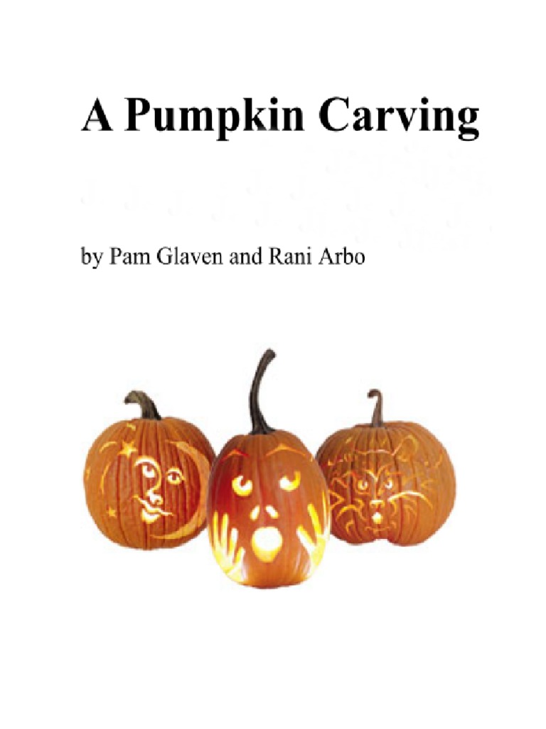 Halloween - Pumpkin Carving and Stencils | PDF, image size:768x1024