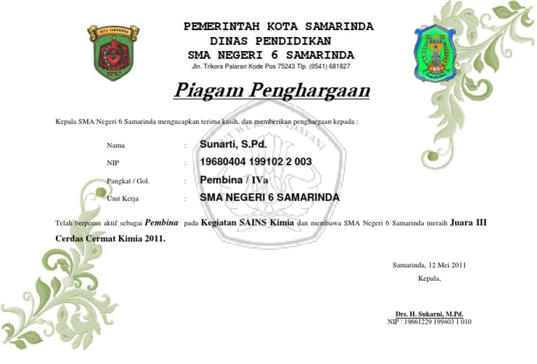 Contoh Karya Ilmiah Guru Berprestasi Masnurul