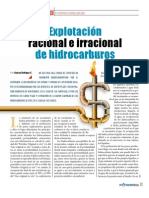 Explotación Racional e Irracional de Hidrocarburos - Hidrocarburos