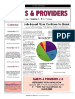 Payers & Providers California Edition – Issue of November 1, 2012