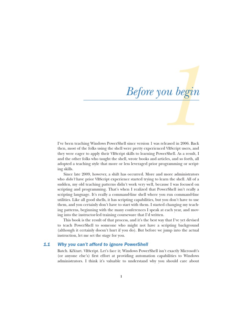 PowerShell Basics for New Administrators | PDF | Command Line Interface ...