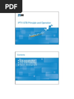Download 5 IPTV BC en IPTV STB Principle and Operation 1 PPT 201008Draft 27p by Techne Phobos SN111863743 doc pdf