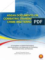 ASEAN Documents On Combating Transnational Crime and Terrorism