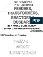 CBIP-Recommondations Protections Feeders Transformers