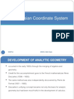 The Cartesian Coordinate System