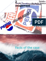 Pepsico Case Study