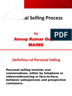 1 Personal Selling Process and Approaches