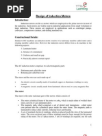 Module 3. Design of 3 Phase Induction Motor