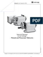 Manual and Pneumatic Tailstocks User Manual B-159A