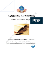Buku Panduan Akademik SMAN 1 Tegal 2012-2013