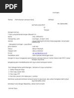 Download Contoh Lamaran Kerja Dan Daftar Riwayat Hidup by yamasiro SN111896548 doc pdf
