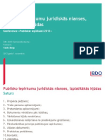 Valdis Bergs: Publisko Iepirkumu Juridiskās Nianses, Izplatītākās Kļūdas