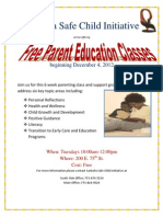 Parent Class Flyer Dec