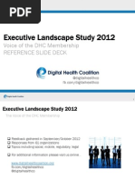 Download Digital Health Coalition Executive Landscape 2012 Reference Deck by Digital Health Coalition  SN111905540 doc pdf