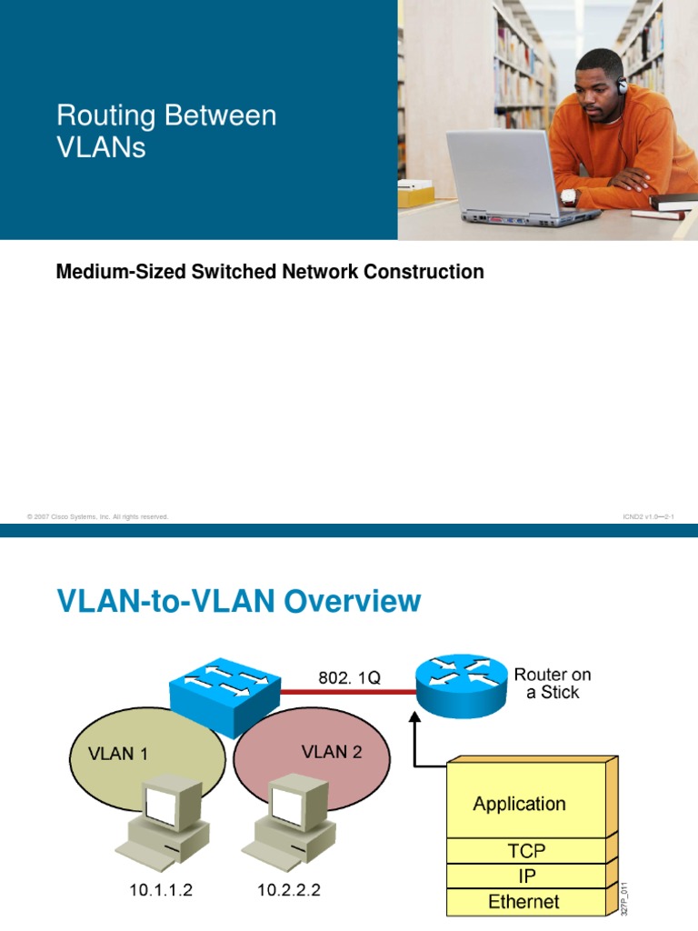 Icnd210s02l03-Routing Inter Vlan | PDF